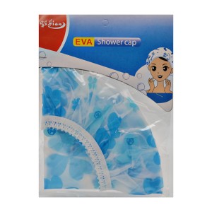 Шапочка для душа YiJian 1шт на резинці принт Мікс *12