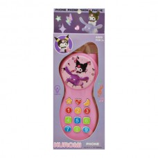 Іграшка Телефон мобільний музичний Lilo&Stitch/Kuromi арт.555-1/3 *6
