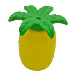 Стакан д/напоїв з трубочкою пластик Фрукти Мікс #1 *10