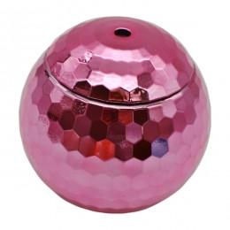 Стакан д/напоїв з трубочкою пластик Диско шар *5