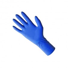 Рукавиці гумові LATEX  50шт сині р.ХL*