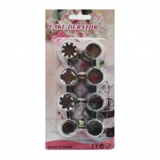 Набір насадок д/конд мішка Cake Derator 8шт арт.1118-6