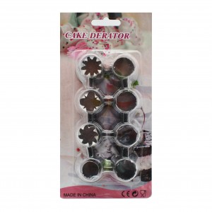 Набір насадок д/конд мішка Cake Derator 8шт арт.1118-6