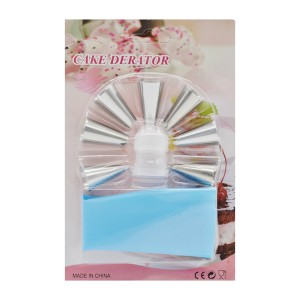 Мішок конд Cake Derator +7 метал. насадок арт.1118-7