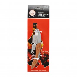 Штопор розкладний 3в1 деревяна ручка арт.1118-65 *24