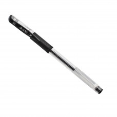 Ручка гелева 009 1шт 0,5мм Чорна *12