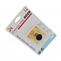 Гачки самоклеючі JN 1шт деревяна підставка арт.1118-49