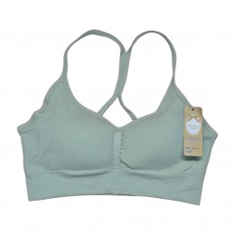 Топ жіночий Mauziyan змінні чашки в рубчик Мікс арт.2826 *12