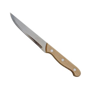 Ніж кухонний ZhengXing 1шт 14см дерев'яна ручка арт.FM034 *12