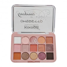 Тіні д/повік Kocogirl 15-кольорів арт.KES120/120C