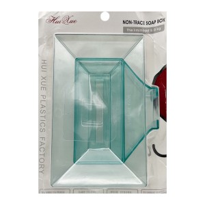 Мильниця пластикова HUIXUE прозора навісна самоклеюча арт.930HX849