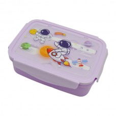 ЛанчБокс на 2 відділення ложка і виделка арт.7520SY618-3