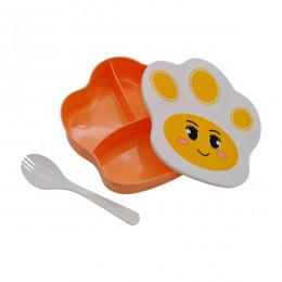 ЛанчБокс Лапа на 3 відділення з ложкою арт.828XM2903