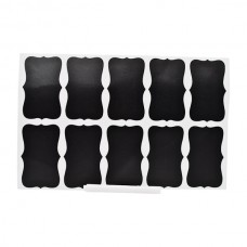 Наклейки д/маркування крейдяні 20шт з білим маркером арт.DL-5100