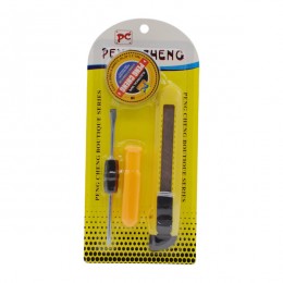 Викрутка 2в1 PC Набір з канц. ножем та ізолентою арт.7240PC313