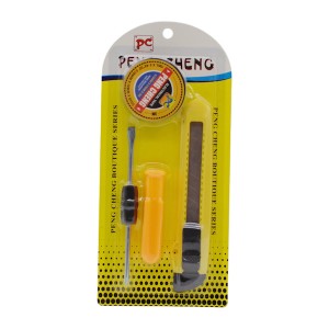 Викрутка 2в1 PC Набір з канц. ножем та ізолентою арт.7240PC313